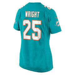 Nike Jaylen Wright Miami Dolphins Women's Game Jersey Aqua