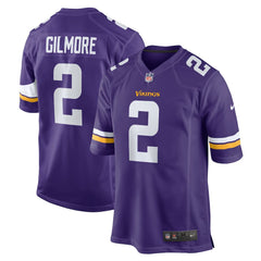 Nike Stephon Gilmore Minnesota Vikings Game Jersey Purple