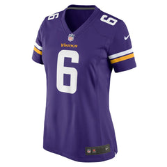 Nike Brian Asamoah II Minnesota Vikings Women's Game Jersey Purple