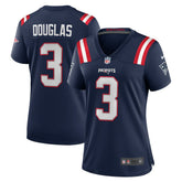 Nike Demario Douglas New England Patriots Women's Game Jersey Navy