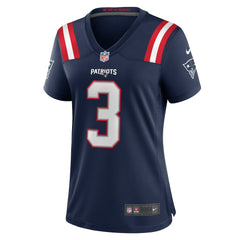Nike Demario Douglas New England Patriots Women's Game Jersey Navy