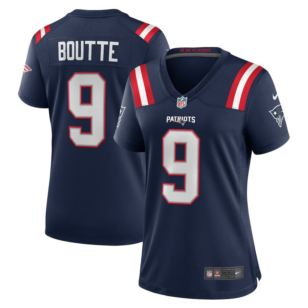 Nike Kayshon Boutte New England Patriots Women's Game Jersey Navy