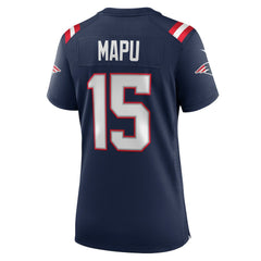 Nike Marte Mapu New England Patriots Women's Game Jersey Navy