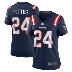 Nike Dell Pettus New England Patriots Women's Game Jersey Navy