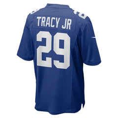 Nike Tyrone Tracy Jr. New York Giants Team Game Jersey Royal