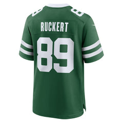 Nike Jeremy Ruckert New York Jets Team Game Jersey Legacy Green