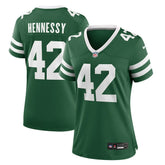 Nike Thomas Hennessy New York Jets Women's Game Jersey Legacy Green