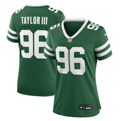 Nike Leonard Taylor III New York Jets Women's Game Jersey Legacy Green
