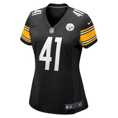 Nike Payton Wilson Pittsburgh Steelers Women's Team Game Jersey Black