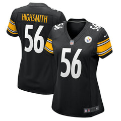 Nike Alex Highsmith Pittsburgh Steelers Women's Team Game Jersey Black