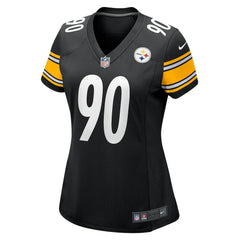 Nike T.J. Watt Pittsburgh Steelers Women's Team Game Jersey Black