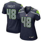 Nike Tyrice Knight Seattle Seahawks Women's Team Game Jersey College Navy