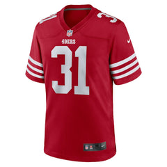 Nike Isaac Guerendo San Francisco 49ers Game Jersey Scarlet