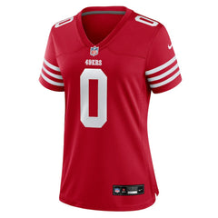 Nike Renardo Green San Francisco 49ers Women's Team Game Jersey Scarlet