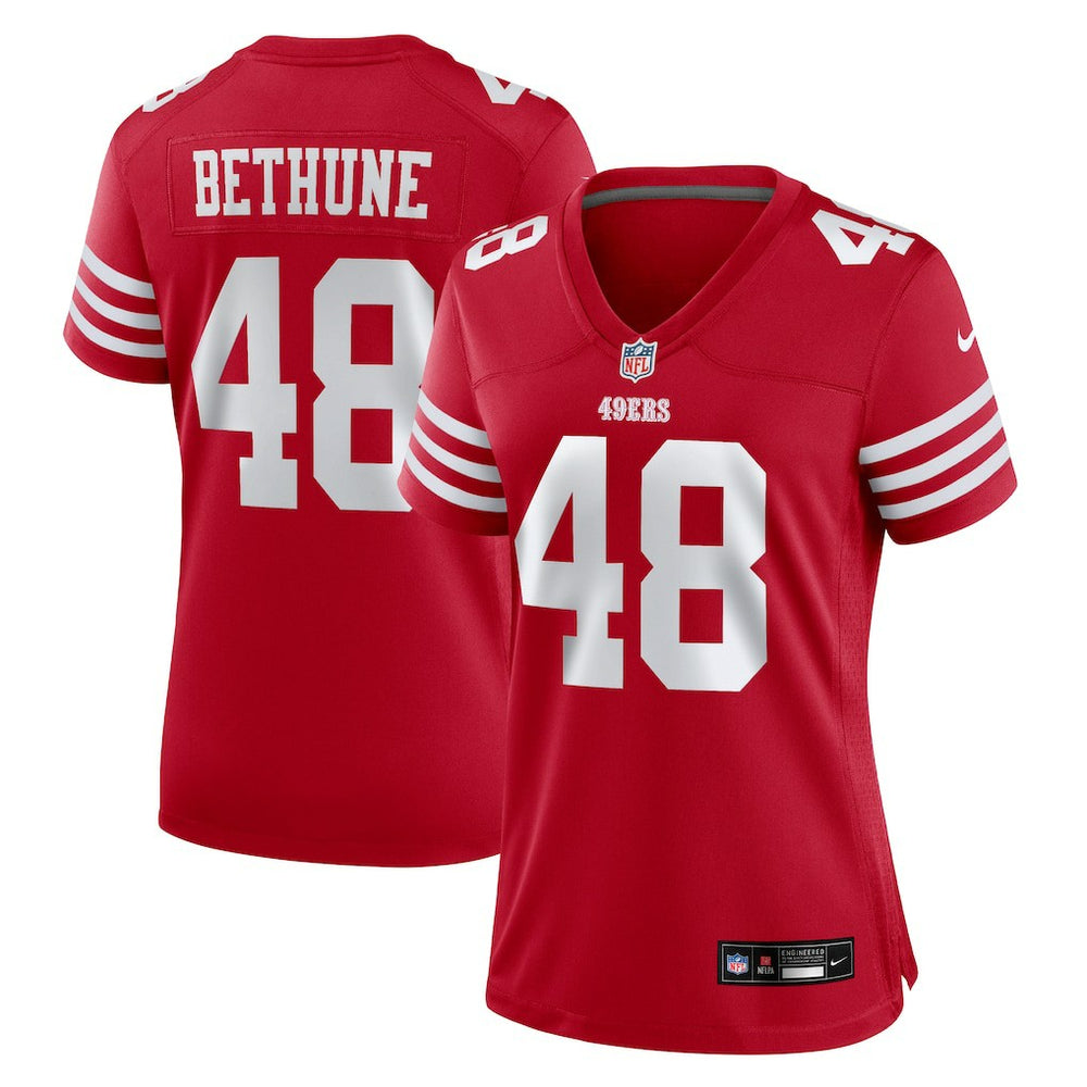 Nike Tatum Bethune San Francisco 49ers Women's Team Game Jersey Scarlet