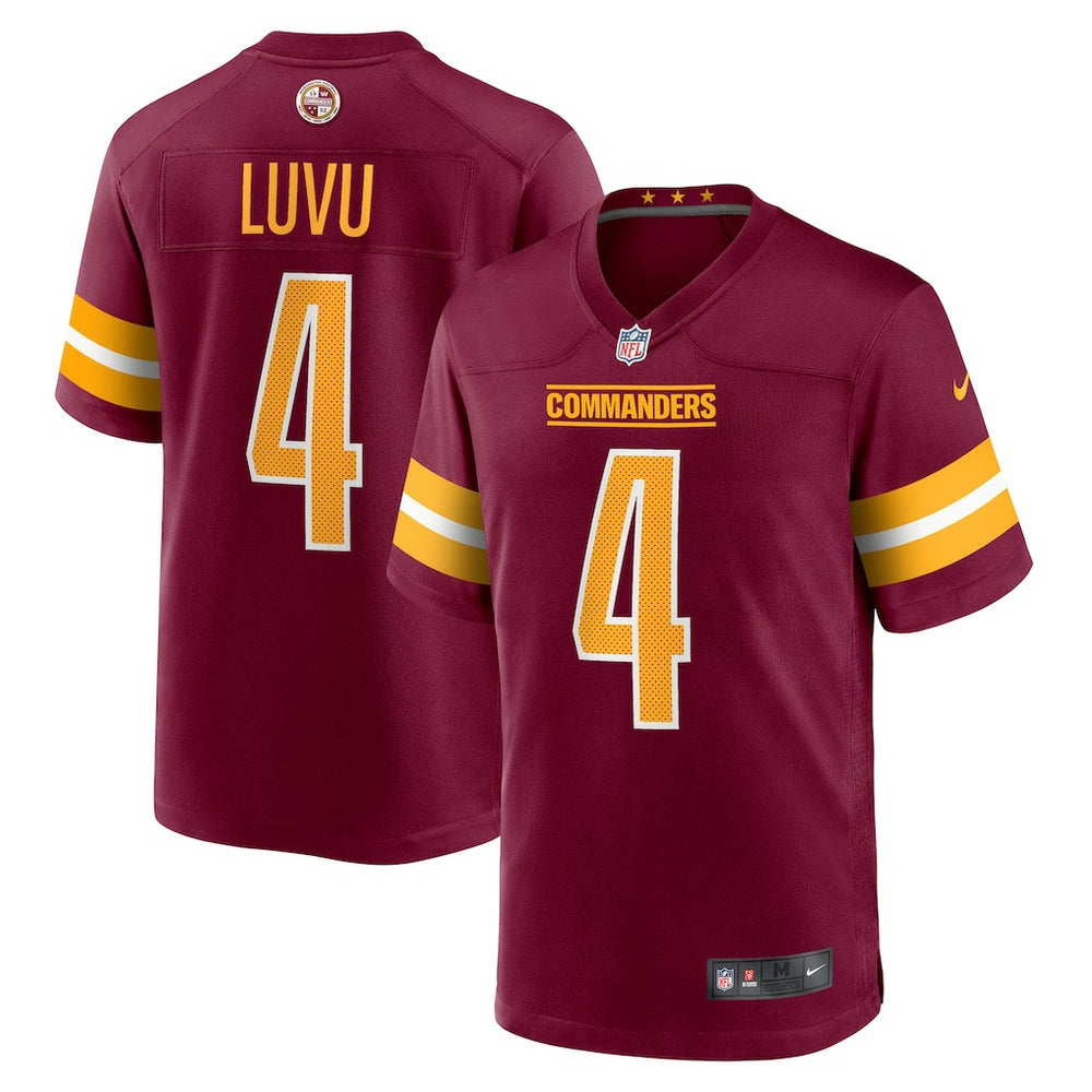 Nike Frankie Luvu Washington Commanders Game Jersey Burgundy