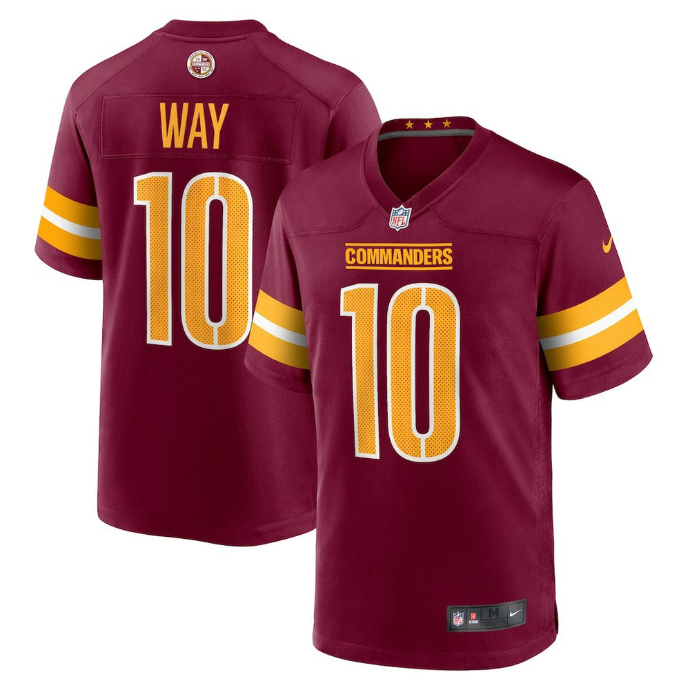 Nike Tress Way Washington Commanders Game Jersey Burgundy