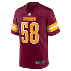 Nike Jordan Magee Washington Commanders Game Jersey Burgundy