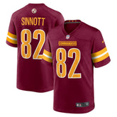 Nike Ben Sinnott Washington Commanders Game Jersey Burgundy