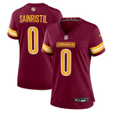 Nike Mike Sainristil Washington Commanders Women's Team Game Jersey Burgundy