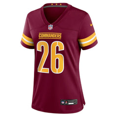 Nike Jeremy McNichols Washington Commanders Women's Team Game Jersey Burgundy