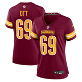 Nike Tyler Ott Washington Commanders Women's Team Game Jersey Burgundy