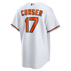 Colton Cowser Baltimore Orioles Nike Home Replica Jersey - White - Nike Online