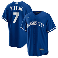 Bobby Witt Jr. Kansas City Royals Nike Alternate 2 Replica Jersey - Rush Blue - Nike on Sale