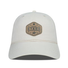 Dallas Stars Men's Levelwear Faux Leather Patch Unstructured Adjustable Hat - Cream - NHL 202262266