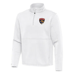 Florida Panthers Antigua Twist Quarter-Zip Pullover Jacket - White - NHL 202264720