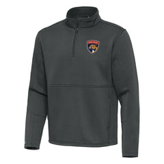 Florida Panthers Antigua Twist Quarter-Zip Pullover Jacket - Pewter - NHL 202264726