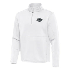 Los Angeles Kings Antigua Twist Quarter-Zip Pullover Jacket - White - NHL 202264735