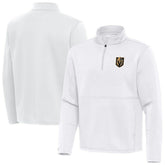 Vegas Golden Knights Antigua Twist Quarter-Zip Pullover Jacket - White - NHL 202264788
