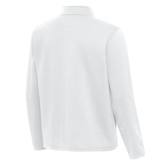 Toronto Maple Leafs Antigua Twist Quarter-Zip Pullover Jacket - White - NHL 202264800