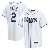 Yandy Díaz Tampa Bay Rays Nike Home Replica Jersey - White - Nike Sale