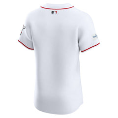 Cincinnati Reds Nike Home Elite Jersey - White - Nike on Sale