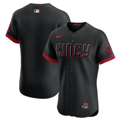 Cincinnati Reds Nike City Connect Elite Jersey - Black - Nike on Sale