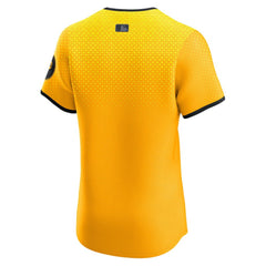 Pittsburgh Pirates Nike City Connect Elite Jersey - Gold - Nike on Sale