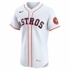 Houston Astros Nike Home Elite Jersey - White - Nike Online