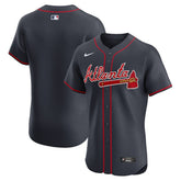 Atlanta Braves Nike Alternate Elite Jersey - Navy - Nike Sale