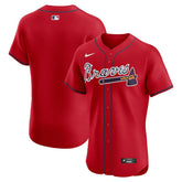 Atlanta Braves Nike Alternate Elite Jersey - Red - Nike Online