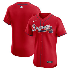 Atlanta Braves Nike Alternate Elite Jersey - Red - Nike Online