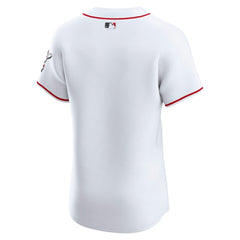Cincinnati Reds Nike Home Elite Jersey - White - Nike Discount