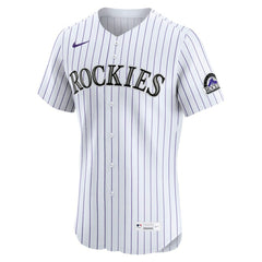 Colorado Rockies Nike Home Elite Jersey - White - Nike on Sale
