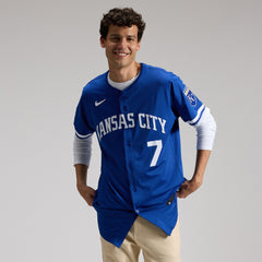 Bobby Witt Jr. Kansas City Royals Nike Alternate 2 Elite Player Jersey - Royal - Nike on Sale
