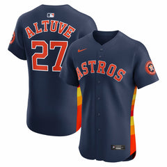 Jose Altuve Houston Astros Nike Alternate 2 Elite Player Jersey - Navy - Nike Sale