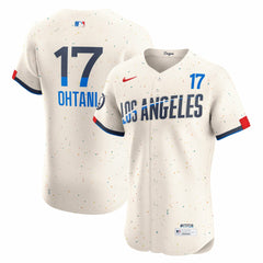Shohei Ohtani Los Angeles Dodgers Nike City Connect Elite Jersey - Cream - Nike Sale