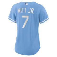 Bobby Witt Jr. Kansas City Royals Nike Women's Alternate Replica Player Jersey - Light Blue - Nike Lifestyle