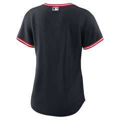 Cleveland Guardians Nike Women's Alternate Replica Jersey - Navy - Nike Online