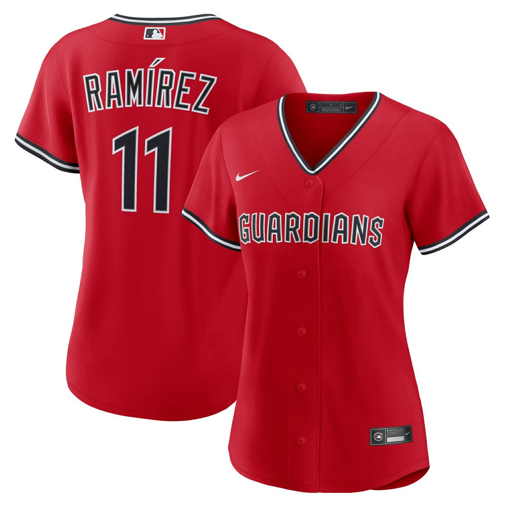 José Ramírez Cleveland Guardians Nike Women's Alternate 2 Replica Jersey - Red - Nike Sale